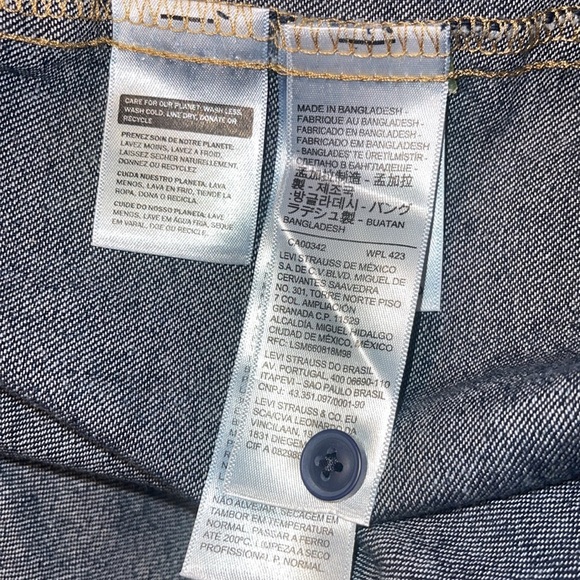 Levis Hasina Tunic Shirt women’s size L oversized loose fit - Picture 8 of 9